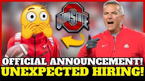 BREAKING NEWS OHIO STATE SURPRISES WITH THE HIRING OF THE PHENOMENON