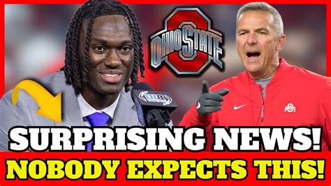 Breaking News Ohio State Surprises Everyone With This Revelation