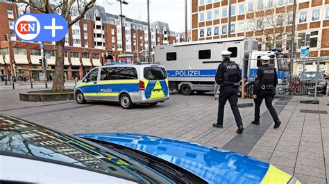 Polizei Schlie T Mobile Wache Am Kieler Hauptbahnhof