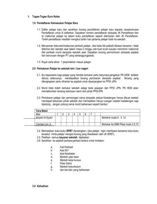 Fail Meja Guru Kelas Pdf