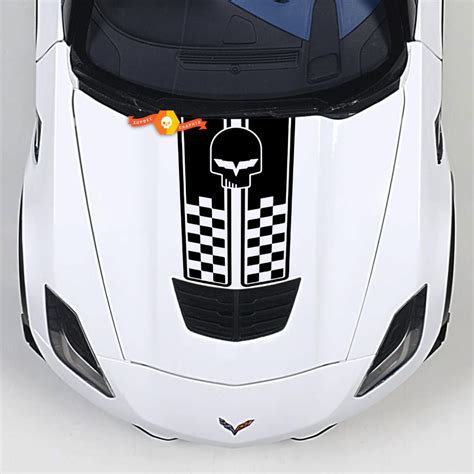 Chevrolet Corvette Racing Hood Decal Stripes C Jake