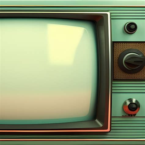 Samsung Frame Tv Art Retro Tv Vintage Wall Art Old Television Frame