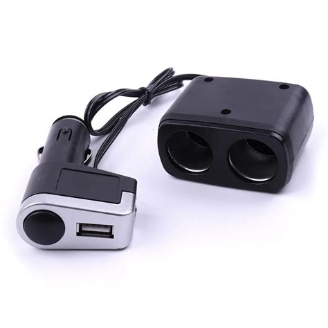 Pcs Dc V Ways Small Car Cigarette Lighter Power Socket Splitter