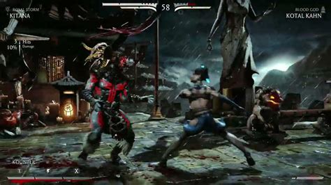 Mortal Kombat X Kitana Vs Kotal Kahn Hard Walkthrough Rozz99 Youtube