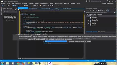 Como Cargar Combobox En Visual Studio Youtube