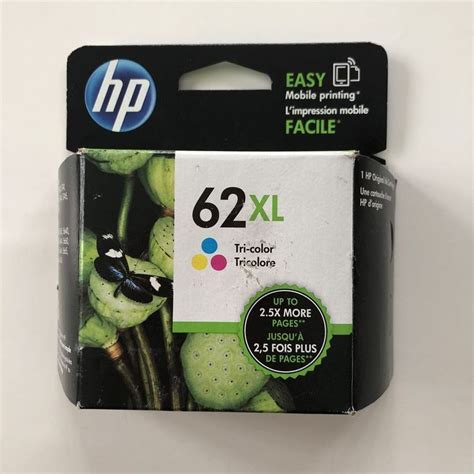 Hp 62xl High Yield Tri Color Ink Cartridge Exp 2018 Ebay Ink Cartridge Tri Color Ebay Store