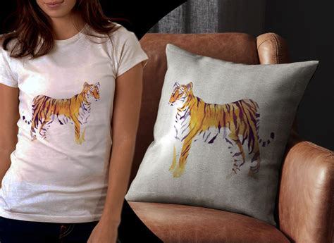 Cool Watercolor Tigers Graphic By Ambar Art · Creative Fabrica