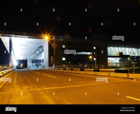 Photos Of Donetsk Airport Named Sergei Prokofiev Made At Night In April