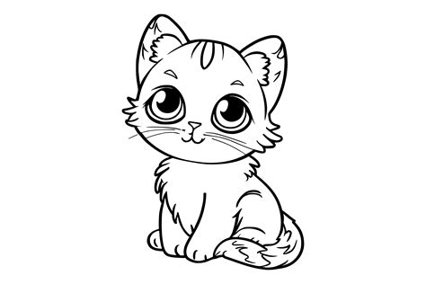 Unleash Your Inner Artist: Adorable Kitten and Cat Coloring Pages