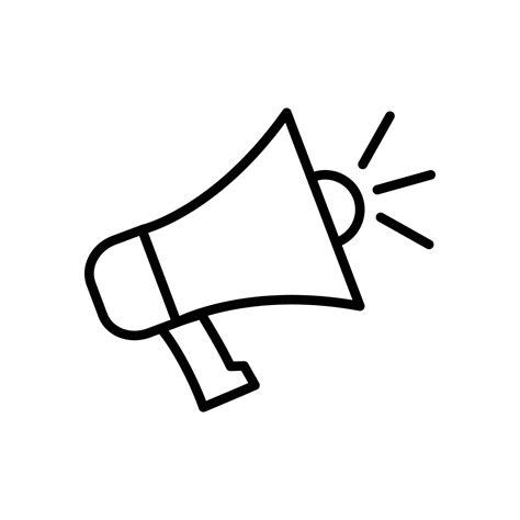 Megaphone Template