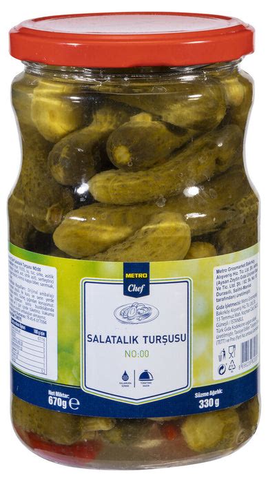 Mchef Pickled Gherkin 670g — Mahalle Dubai