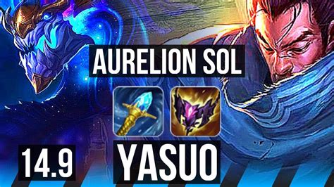 Aurelion Sol Vs Yasuo Mid Legendary Games Br