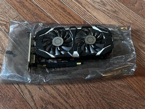 Msi Geforce Gtx 1060 3gt Oc 3gb Gaming Video Graphics Card Ebay