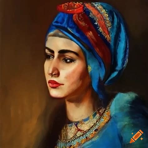 Armenian Woman In Traditional Clothing Inspired By Degas On Craiyon