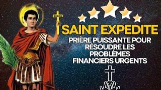 Pri Re Puissante Saint Expedite Pour R Soudre Le Doovi