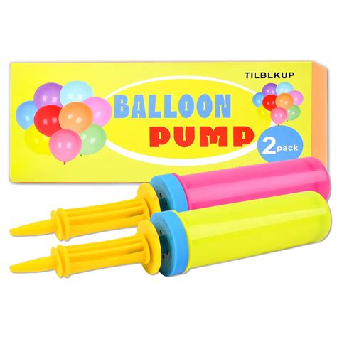 Tilblkup 2 Pack Balloon Pump Handheld2 Way Dual Action Easy To Use