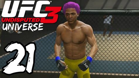 Ufc Undisputed Universe Mode Part The Ultimate Fighter Youtube