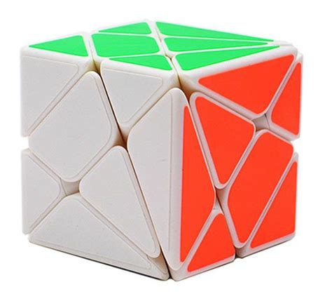 Cubo Mágico Profissional Axis Borda Branca Fidget Toyshow Tudo de