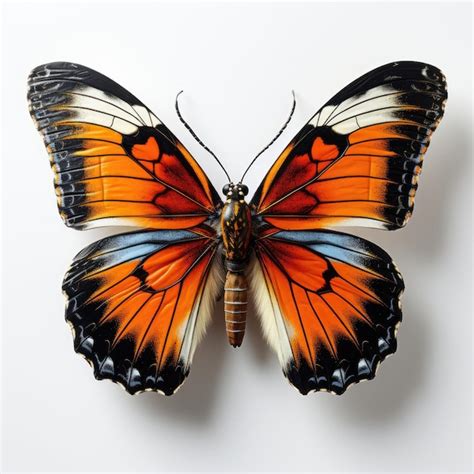 Premium Ai Image Orange Tip Butterfly Presentation