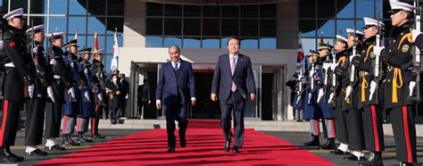 Yoon Welcomes Vietnam S President In First State Visit