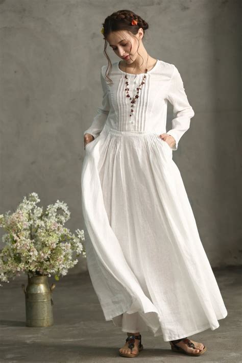 Seven Solid Evidences Attending White Linen Wedding Dresses Is Good For