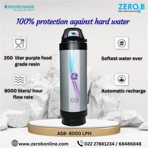 Automatic 1000 Lph Zero B Water Softener For Domestic At ₹ 55000 In