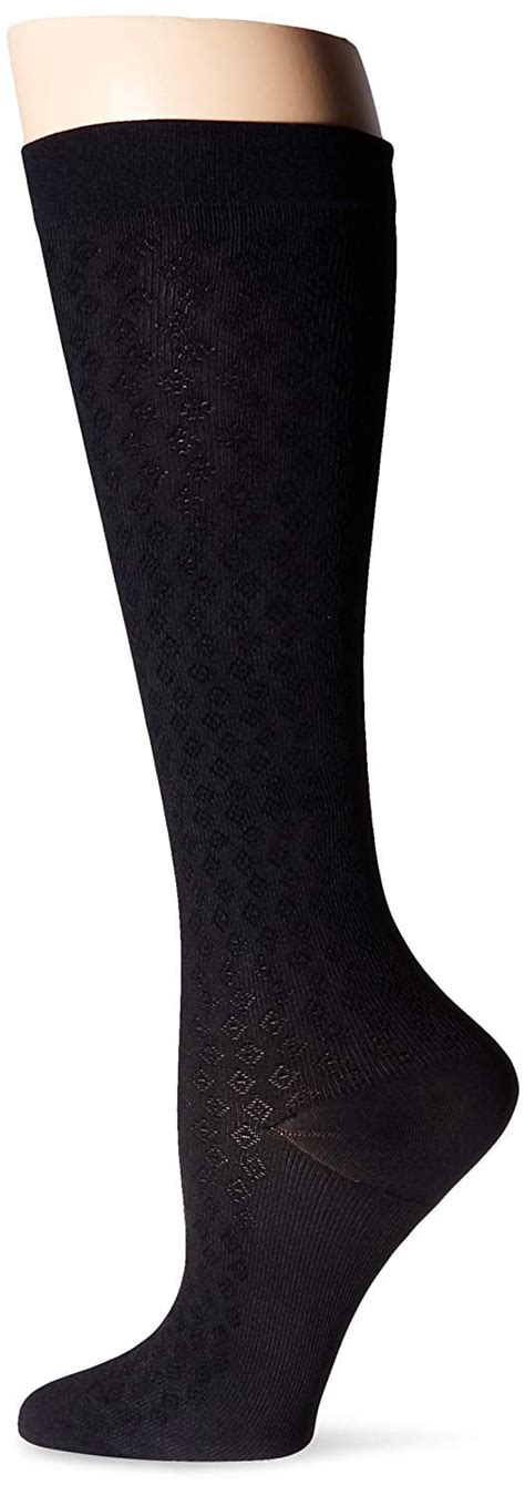 Activa Sheer Therapy Women S Pattern Socks 15 20 Mmhg Knee High