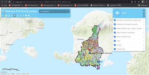 Konsultan Pembuatan Sistem Informasi Penataan Ruang Kabupaten Lombok