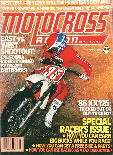 MXA TEST RIDER CHRONICLE LARRY BROOKS Motocross Action Magazine