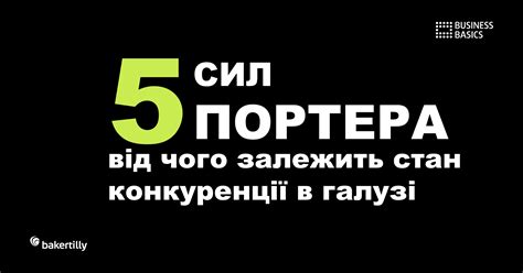 5 сил Портера: модель, яка розкаже, від чого залежить стан конкуренції ...
