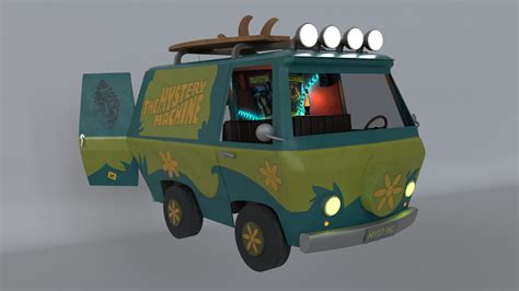 Artstation Scooby Doo Mystery Machine