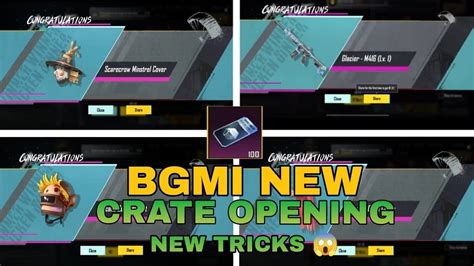 Get Free M416 Glacier Classic Crate Opening Tricks PUBGM YouTube