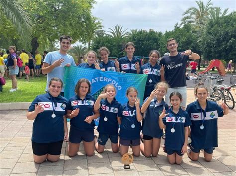 Hist Rico Podio Del Club Waterpolo Dos Hermanas Pqs En El Campeonato De