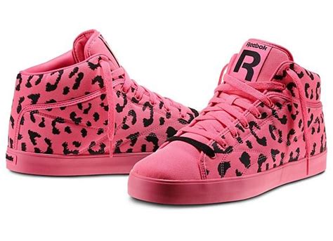 T Raww Leopard Print Sneakers Pink Leopard