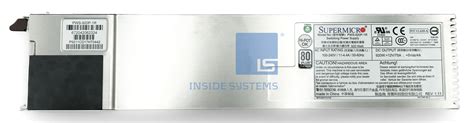 PWS-920P – 1U REDUNDANT 920W PMBus 94% EFFICIENCY – Inside Systems A/S