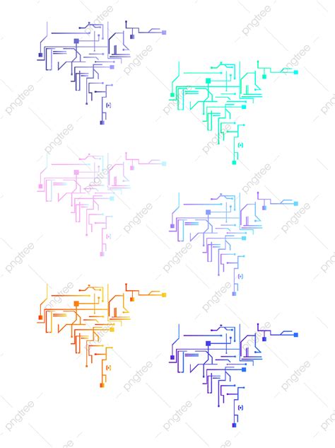 Gambar Garis Geometris Gradien Teknologi Teknologi Gradien Kawat Png Dan Vektor Dengan