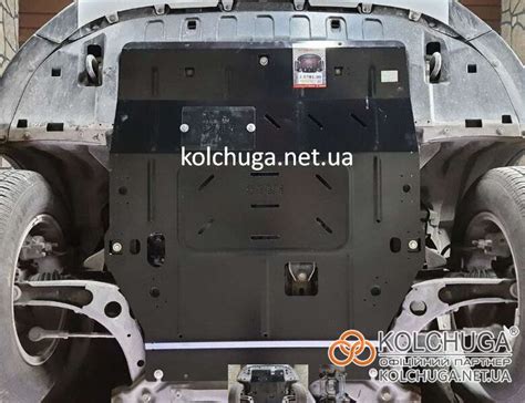 Защита двигателя Mitsubishi Outlander 3 рестайлинг Кольчуга: купить ...