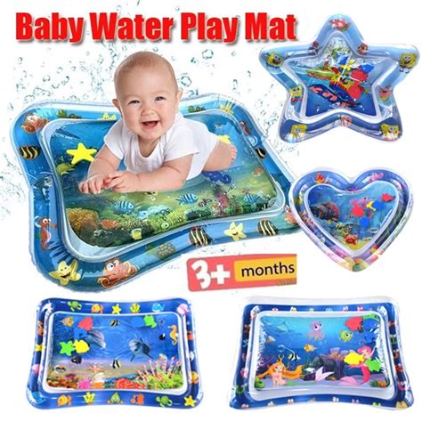 Buy Tummy Time Mat Water Playmat Early Developmental Toys For Babies