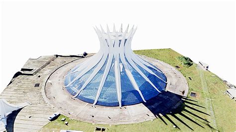 Cathedral of Brasília church scan map catholic 3D model by SENSIET