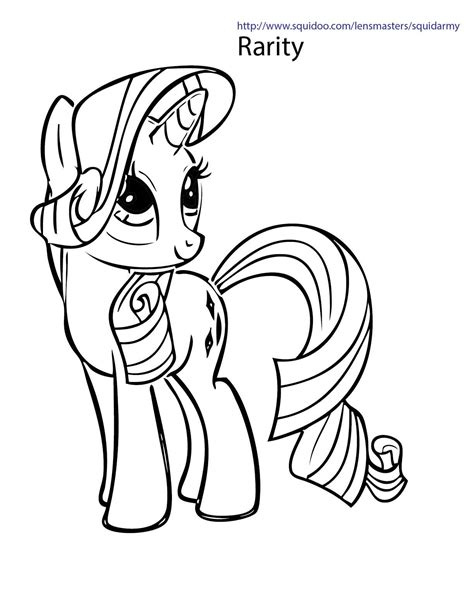 Mlp Coloring Page Rarity Clip Art Library Images And Photos Finder