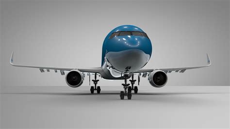 Airbus A321 Neo Klm L283 3d Model 170 Unknown C4d Free3d