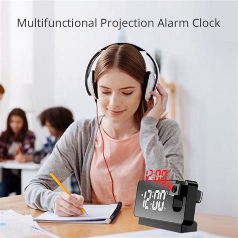 Led Digital Projection Alarm Clock Electronic Alarm Trendlypk