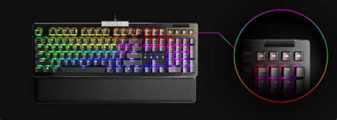 EVGA Z RGB Gaming Keyboard RGB Backlit LED Hot Swappable Mechanical Switches Giá tốt