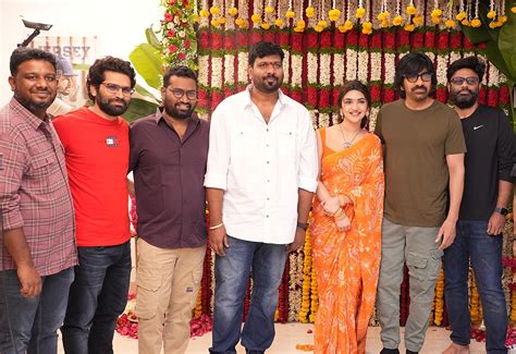 Mass Raja Ravi Teja S Milestone Th Project Launched Traditionally