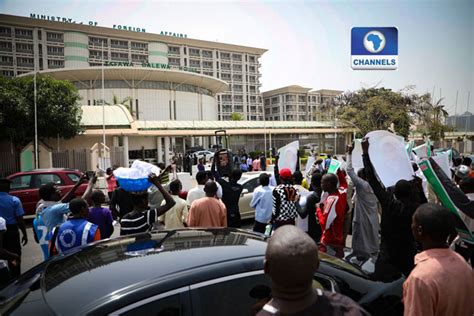 Photos Imn Members Protest Continued Detention Of El Zakzaky