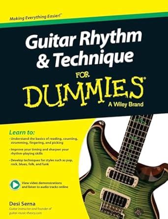 Guitar Rhythm And Techniques For Dummies Book Online Video And Audio