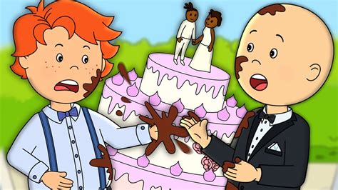 Caillou And The Wedding Caillou Cartoon YouTube