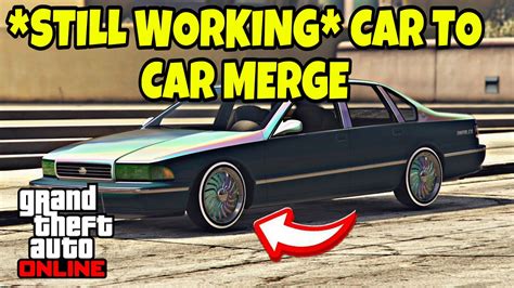 STILL WORKING CAR TO CAR MERGE GLITCH GTA 5 ONLINE AFTER PATCH 1