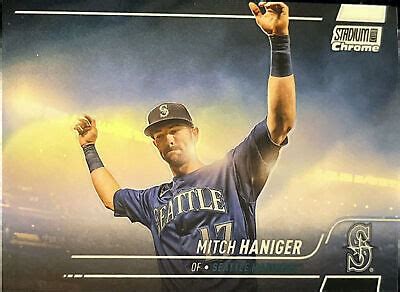 Topps Stadium Club Chrome Refractor Sp Mitch Haniger Seattle