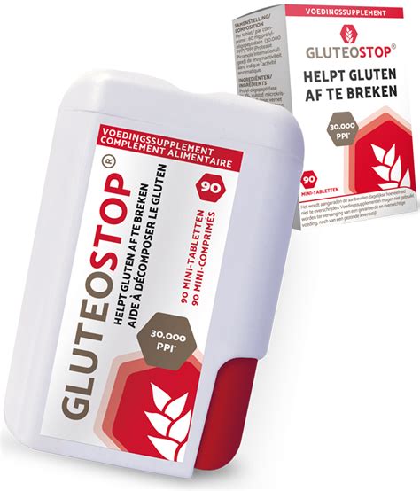 Gluteostop Pillen Tegen Gluten Bij Glutenintolerantie En